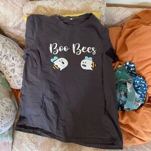 Boo bees nursing top with side zippers XL